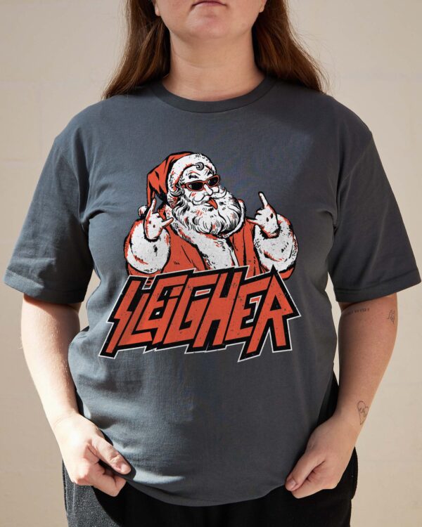 Santa Sleigher T-Shirt - Image 2